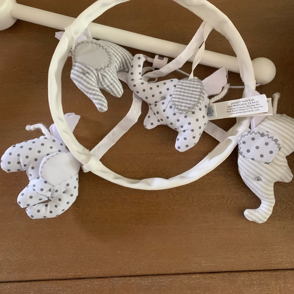 pottery barn elephant mobile